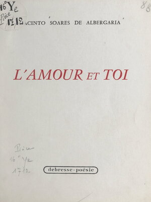 cover image of L'amour et toi